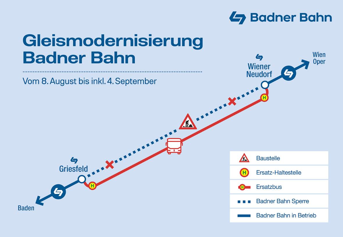 Schienenersatzverkehr Wiener Neudorf